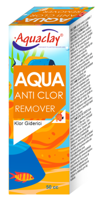 AQUACLAY ANTI CLOR REMOWER KLOR GİDERİCİ 50 CC 12'Lİ - 1