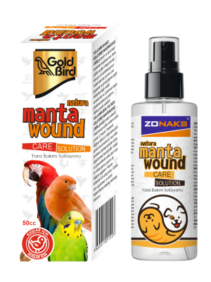 GOLDBİRD MANTAWOUND CARE YARA BAKIM SPREYİ 50 CC 12'Lİ - 1