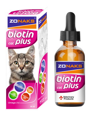 ZONAKS BİOTİN CAT PLUS 50 ML 12'Lİ - 1