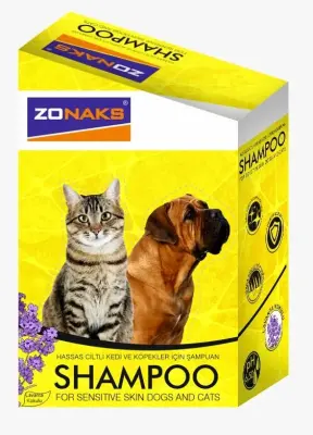 ZONAKS ANTİ-BAKTERİYEL ŞAMPUAN KEDİ KÖPEK 20x10 ML 6'LI - 1