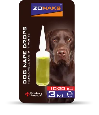 ZONAKS DOG NAPE DROPS 3 ML 12'Lİ - 1