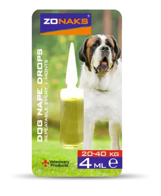 ZONAKS DOG NAPE DROPS 4 ML 12'Lİ - 1