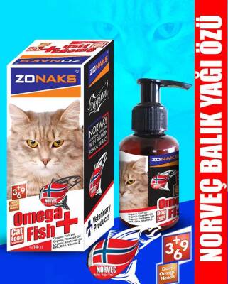 ZONAKS OMEGA FİSH CAT FOOD 100 ML 6'LI - 1