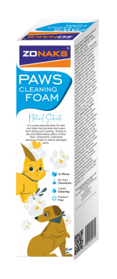 ZONAKS PAWS CLEANING FOAM 150 ML PATİ TEMİZLEME KÖPÜĞÜ - 1