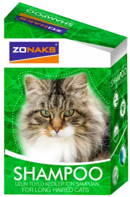 ZONAKS UZUN TÜYLÜ KEDİ ŞAMPUANI 20x10 ML 6'LI - 1